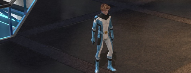 Bobby Drake, aka Iceman, in his All-New X-Men oufit.